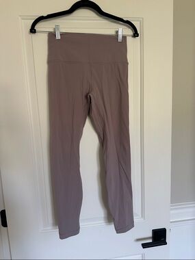 High-Waist Mauve Leggings